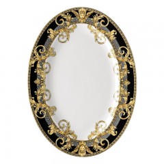 Rosenthal meets Versace Rosenthal Versace Prestige Gala Platte 34 x 24,5 cm Тарелка Rosenthal Versace Prestige Gala 34 x 24,5 см