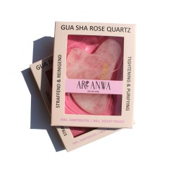 ARI ANWA Skincare Gua Sha Rosenquarz  Розовый кварц Гуа Ша