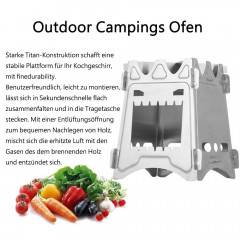 GelldG GelldG Reiskocher Campingkocher Holzofen, Edelstahl Holzvergaser  Рисоварка GelldG, походная печь, дровяная печь, газификатор древесины из нержавеющей стали