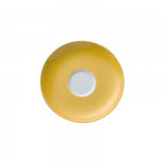 Thomas Thomas Sunny Day Yellow Espresso-/Mokka-Untertasse 12 cm Блюдце для эспрессо/мокко Thomas Sunny Day Yellow 12 см