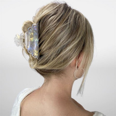 SOHO Naomi Haarklammer White Marble заколка для волос Наоми