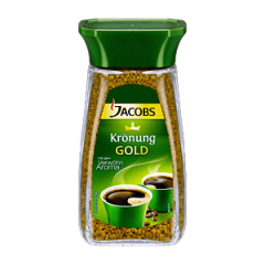 Jacobs Kronung Кофе Gold растворимый 100г