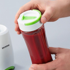 Severin Severin Standmixer SM3735, SM3735 Smoothie Mix Go Standmixer 300 W 600 ml Inkl. 2 Trinkbehalter Настольный миксер Severin SM3735, SM3735 Smoothie Mix Go Настольный миксер 300 Вт 600 мл В комплекте 2 емкости для питья