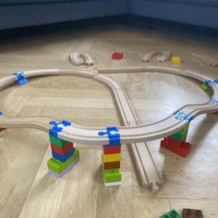 TOY2 8 Basis Track Connectors 8 соединителей базовой дорожки