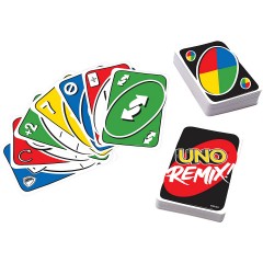 Mattel Mattel Games UNO Remix individuell gestaltbares Kartenspiel Настраиваемая колода Mattel Games UNO Remix