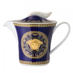 Rosenthal meets Versace Rosenthal Versace Medusa blue Teekanne 1,30 L Rosenthal Versace Medusa синий чайник 1,30 л