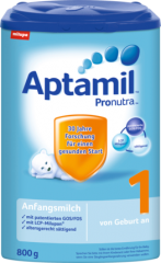 Aptamil Pronutra Начальное молоко	 1 с рождения, 800 г