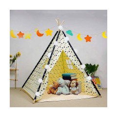 Arkmiido® Kinderzelt Tipi Sternenhimmel Spielzelt Детская палатка вигвам звездное небо игровая палатка