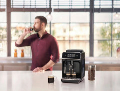 Philips Philips Kaffeevollautomat Kaffeevollautomat EP1220/ 00 Scheibenmahlwerk, ca. 1,8 L Полностью автоматическая кофемашина Philips EP1220/00, дисковая кофемолка, около 1,8 л.