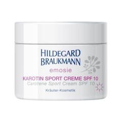 Hildegard Braukmann Emosie Karotin Sport Creme SPF 10, 50 мл
