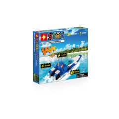 Light Stax Speedboat mit Motorensound und Ruckleuchten LS-30817 Катер со звуком двигателя и задними фонарями LS-30817