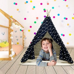 Arkmiido® Kinderzelt Tipi Sternenhimmel Spielzelt Детская палатка вигвам звездное небо игровая палатка