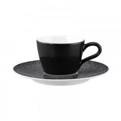 Seltmann Weiden Seltmann Weiden Life Molecule Phantom Black Espressoobertasse 0,09 L Seltmann Weiden Life Molecule Phantom Черная чашка для эспрессо 0,09 л