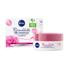 Nivea Rosenwasser &amp; Hyaluron Gel-Tagespflege  Дневной уход с розовой водой и гиалуроновым гелем