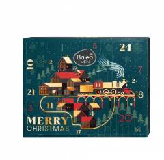 BALEA MEN Adventskalender 2stk, Адвент-календарь 2025 &quot;MERRY CHRISTMAS&quot;, 24 бьюти-сюрприза по уходу за кожей для мужчин, 2 шт