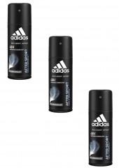 adidas men Deospray After Sport, Адидас Дезодорант спрей для тела After Sport 48 часов, 150 мл,  3 штуки