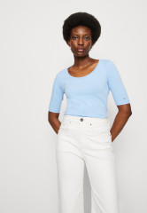 Tommy Hilfiger SLIM MODERN SCOOP Basic T-shirt vessel blue SLIM MODERN SCOOP Базовая футболка сосуд синий